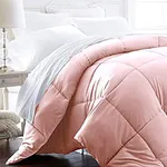 Beckham Hotel Collection King/Cal King Size - Comforter - 1600 Series Down Alternative Home Bedding & Duvet Insert -Pink