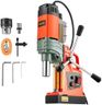 VEVOR Magnetic Drill Press, 1400 W, 2 in Boring Diameter, 2810 lbf Power Portable Mag Drill Press, 0–800 RPM Adjustable Speed, with Weldon Shank, for Metal Surface, Industrial and Home Improvement