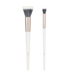 MSQ Make Up Brush Stippling Brush Foundation Kabuki Flat Top Duo Fiber Stippling Makeup Brush