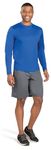 Russell Athletic Men's Long Sleeve Performance Tee, Royal, Small