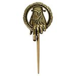 The Noble Collection Game of Thrones Hand of the King Pin - 4.5in (11.5cm) Golden Brooch Pin - Officially Licensed TV Show Props Replicas Gifts