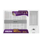 Voltas 1.5 ton 3 Star Inverter Window AC (Copper, 2-in-1 Cooling Modes, Anti-Dust Filter, 2-Way Swing, Memory Restart, Sleep Mode (183INV PEARL, White)