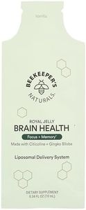 Beekeepers Naturals Brain Health Royal Jelly Liposomal SGL, 0.34 Fz