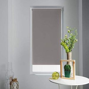 douceur d'interieur Store Enrouleur OCCULTANT, Occult Taupe, 90 x 180 cm