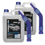 CARSHARK AdBlue Diesel Exhaust Fluid Additive, 2 x 5 Litres, Easy Pour Spout, Multi-Pack