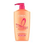 L’Oréal Paris Hair Expertise Dream Lengths Restoring Shampoo with Vegetal Keratin and Castor Oil, for All Types of Long Hair, Visibly Repairs Damage and Seals Split Ends, 828ml