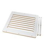 MDF Drainer Groove Worktop Jig | Precision Cutting Jig | DIY Kitchen Jig | Perfect for All Worktop Materials | Centering Pegs Included