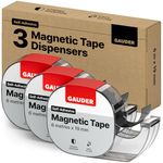 GAUDER 3X Magnetic Tape Dispenser (19 mm x 6 m)