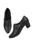 Selfiee Latest Collection Bellies Comfortable Stylish Solid Block Heel Slip-On Formal Shoes for Womens & Girls