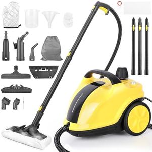 Handheld Steam Cleaner,2000W High-Temperature Mop with 20 Accessories, 2L Portable Tank, Chemical-Free Cleaning for Floors, Tiles, Cars & More, Child Lock for Safety, Easy Operation