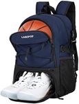 Gifts for Men,Basketball Backpack-Christmas Stocking Stuffers for Boys and Girls,Mens Gifts,Ball & Shoes Compartment Fit Volleyball,Soccer,Swim,Gym,Travel,School,Sports Training Equipment Bags Gifts