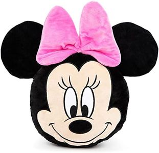 Jay Franco Disney Minnie Mouse, Coussin decoratif - 35cm de Large - 100% Polyster Super Doux