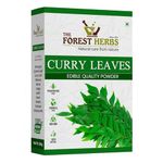 The Forest Herbs Natural Care From Nature 100% Curry Leaves Powder 200Gms (Sun Dried & Stemless) for Strong and Shiny Hair Growth