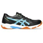 ASICS Men's Gel-Rocket 11 Volleyball Shoes, Black/Waterscape, 9.5 UK