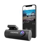 DDPAI Dash Cam, with Wi-Fi 1296P Dash Camera, Emergency Accident Lock, 140 Wide Angle, Car DVR Dashboard Camera with G-Sensor, WDR, Built-in Super Capacitor, SD Card Upto 1TB Supported - Mini PRO