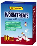 petamore 10 lbs Dried grubs for Chicken -Alternative to Dried mealworms-Dried Black Soldier Fly Larvae for Laying hens Backyard Flock Party Poultry, Reptiles,Amphibian, etc