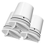 AQUACREST FM-15RA Faucet Water Filter, Replacement for Culligan® FM-15RA Water Filter, Culligan® FM-15A Filtration System, White Finish (Pack of 3)