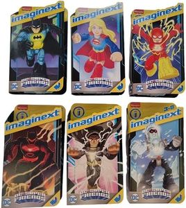 Fisher-Price Imaginext DC Super Friends Boxed Blister Packs Complete Set of 6 Figures from GXT54-9584 Release