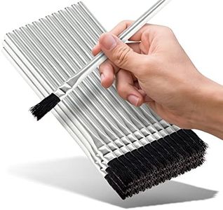 RAM-Pro 36 Flexible Horsehair Bristle Tin/Metal Tubular Ferrule Handle Acid/Flux Brushes for Home/School/Shop/Garage