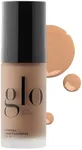 Glo Skin Beauty Luminous Liquid Mineral Foundation Makeup with SPF 18 (Café) - Improves Uneven Skin Tone, Smooths & Corrects Imperfections, Sheer to Medium Coverage, Dewy Finish