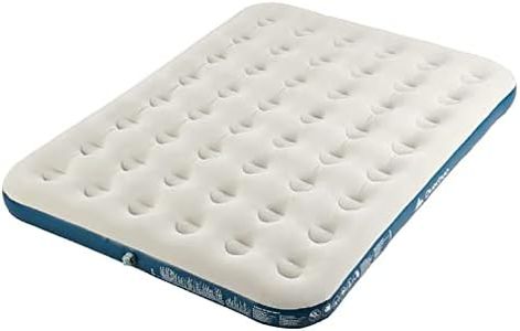 Decathlon - QUECHUA - Air Basic Inflatable Camping Mattress for 2 Person, 140 cm, Putty