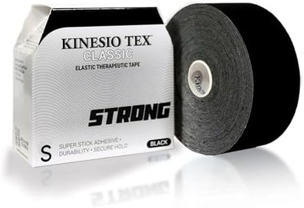 Kinesio Tape - Tex Classic Strong - Elastic Therapeutic Athletic Tape - Super Stick for Extended Wear - 2 in. x 49.2 ft Roll
