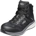 KEEN Utility mens Vista Energy Mid Composite Toe Work Construction Shoe, Vapor/Black, 12 US