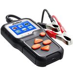 Modikar Car Battery Tester BT705 6V 12V alternator Tester 100-2000 CCA Battery Load Tester Starter and Charging System Tester Battery Analyzer for Cars Motorcycle Marine Truck and More