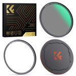 K&F Concept 77mm Magnetic ND8 Lens Filter with Adapter Ring+ Alloy Lens Cap, 3 Stops Optical Glass ND for DSLR Cameras (Nano-X Series)