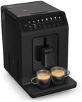 Krups EA897B Evidence ECOdesign Fully Automatic Coffee Machine | Automatic Espresso & Cappuccino Function | Quattro Force Technology | One-Touch Cups with Milk | 8 Presets | Milk System | 1450 W