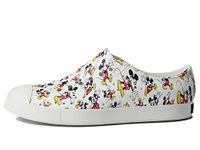 Native Women's Jefferson Fashion Sneaker, Shell White/Shell White/Mickey All Over Print, 10 Women/8 Men