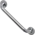 Grab Bar for Bathroom, Shower, or Toilet – Wall-Mounted, Rust-Resistant for Enhanced Safety and Support - 11.8 Length Straight Chrome