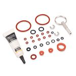 O-Ring Set W/Oval Head Key Tool Big KIT for J-ura Capresso/Impressa Machines Brew Group & Drainage Valve O-Ring, Fits Most Jura C, E, ENA, F, J, S, Z, X, Cappuccino Maker Series Machines, with Lube