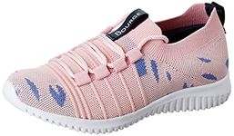 Bourge Women's Micam-110 L.Pink and R.Blue Walking Shoes - 4 UK (36 EU) (5 US) (Micam-110-04)