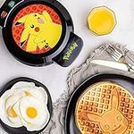 Uncanny Brands Pokemon Waffle Maker - Make Pikachu Waffles - Kitchen Appliance