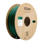 eSUN PLA+ Filament 1.75mm, Enhanced Toughness 3D Printer Filament PLA Plus, Dimensional Accuracy +/- 0.03mm, 1KG Spool (2.2 LBS) 3D Printing Filament for 3D Printers, Pine Green