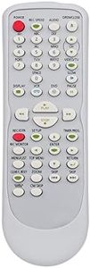 NB108UD NB108 Replace Remote Control fit for Sylvania/Emerson/Symphonic DVD VCR Combo DVR90VE SSR90V4 EWR204V EWR20V4 EDVR95E SR90VE CWR20V4 DVD Recorder with Video Cassette Recorder DVD VHS Combo