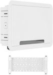 Legrand - OnQ Cable Management, Structured Media Enclosure, in-Wall Enclosure, TV Home Theater Box, Recessed Storage Box, Dual Purpose with 5 Inch Mounting Plate, 9 Inches, white (ENP0905-NA-V1)