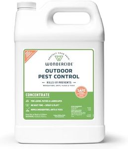 Wondercide - EcoTreat Outdoor Pest Control Spray Concentrate with Natural Essential Oils - Mosquito, Ant, Roach, and Insect Killer, Treatment, and Repellent - Safe for Pets, Plants, Kids - 1 Gallon