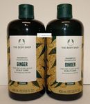 Body Shop Ginger Scalp Care Shampoo, 13.5fl oz 400ml (Two Bottles)