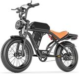 Misodo Electric Bike for Adults, Peak 2500W Motor, 50KM/H & 160KM PAS Range, NFC & Password Unlock, 48V 20AH Battery,Electric Dirt Bike, Dual Suspension 20"x4.0" Fat Tire Off-Road Ebike