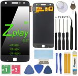 Screen Replacement for Motorola Moto Z Play Droid XT1635 XT1635-01 XT1635-02 Assembly LCD Display Touch Screen Digitizer with Tools Adhesive