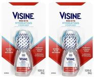 Brite Innovations Visne Red Eye Comfort Redness Relief Eye Drops to Help Relieve Red Eyes Due to Minor Eye Irritations Fast 0.28 Fl OZ (8ML) 2 Pack, Clear