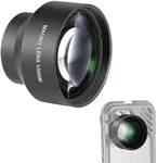 NEEWER HD 105mm Macro Lens Only for 17mm Thread Backplate, Compatible with SmallRig NEEWER iPhone Samsung Phone Cage Case with 17 mm Lens Adapter, 46mm Front Thread, LS-26