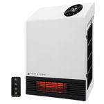 HEAT STORM HS-1000-WX Deluxe Wall Heater, White