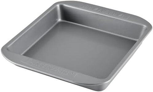 Farberware Nonstick Bakeware 9-Inch Square Cake Pan, Gray