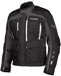 KLIM Carlsbad Adventure Motorcycle Jacket Men's Large - Stealth Black