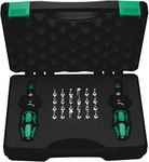 Wera 7440/41 Kraftform Adjustable Torque Screwdriver Set, 0.3-3.0 Nm, 26pc, 05074738001