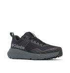 Columbia Men's Konos TRS Outdry, Waterproof Low Rise Trekking and Hiking Shoes, Black/Grill, 9