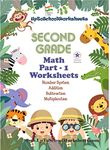 Grade 2 Math Worksheets - Part 1 CBSE/ICSE - Answer Key provided